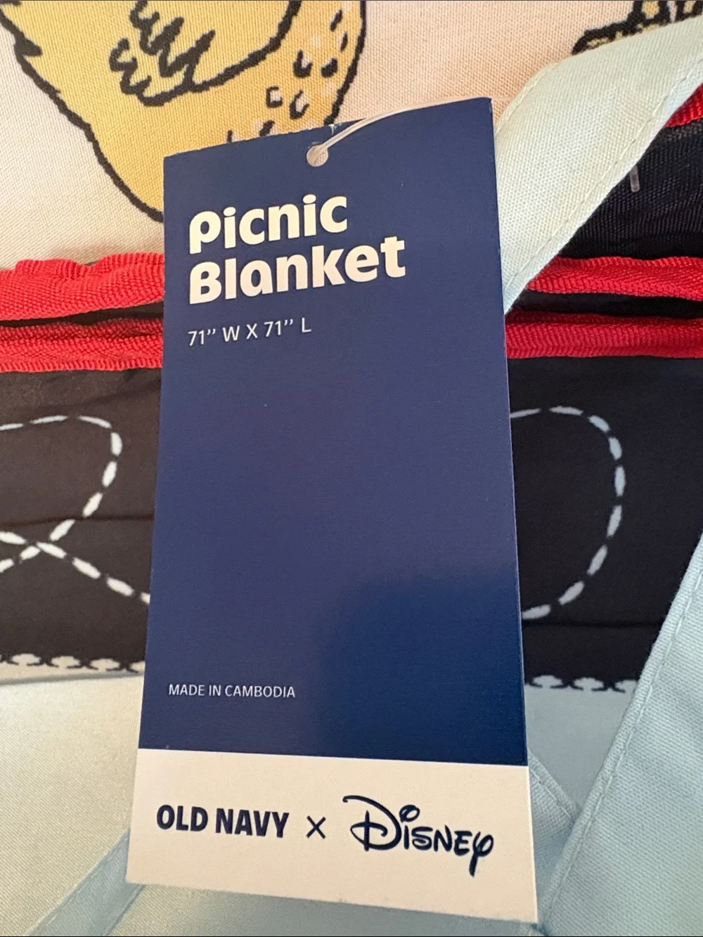 Old Navy x Disney Picnic Blanket NWT